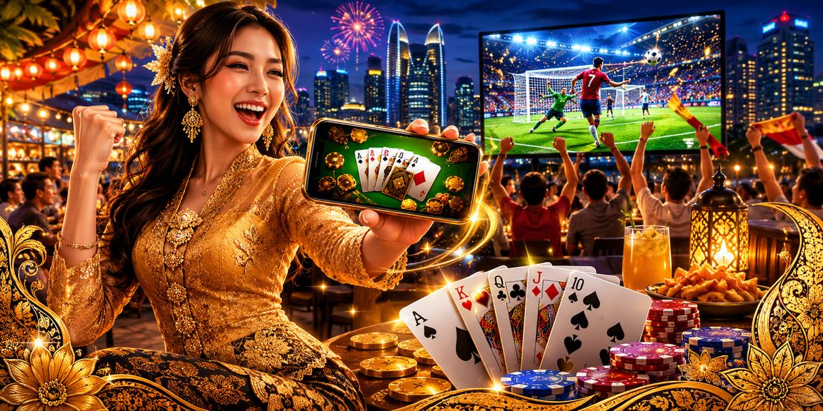 Pemain wanita Malaysia menikmati permainan kasino dalam talian secara bertanggungjawab